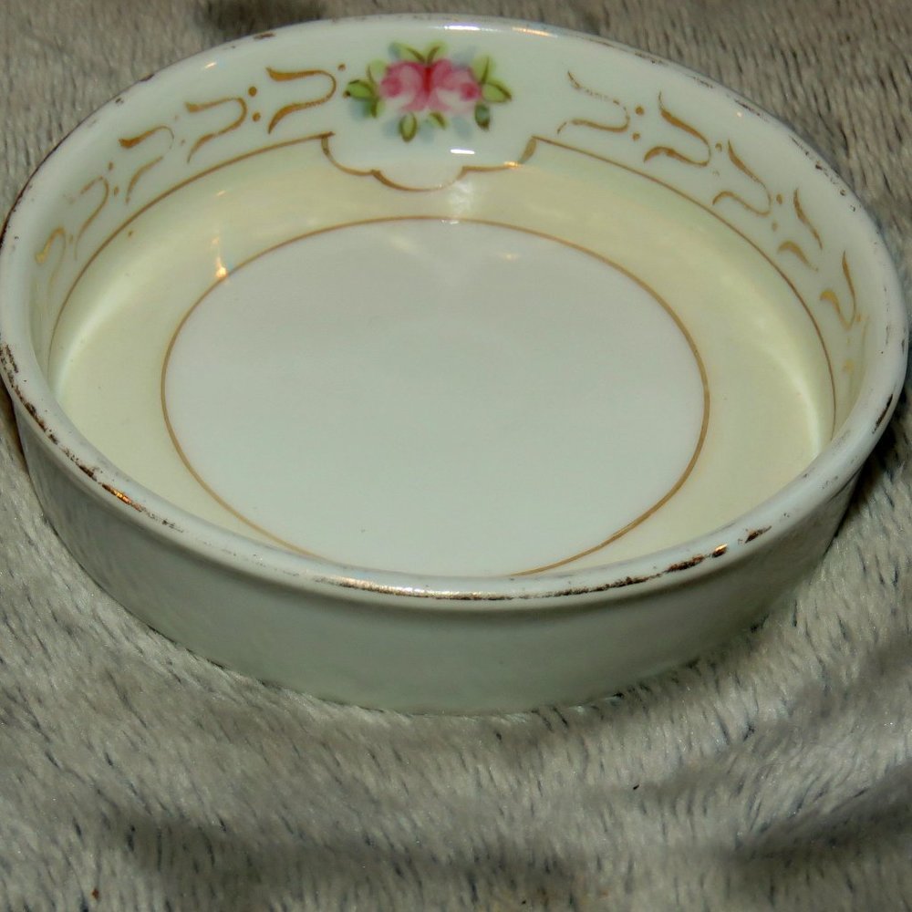 Antique Nippon 1911 NIP23 Hand Painted Ring Dish